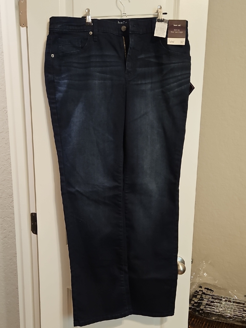 Ava & Viv Dark Indigo Boot-Cut Women’s Jeans